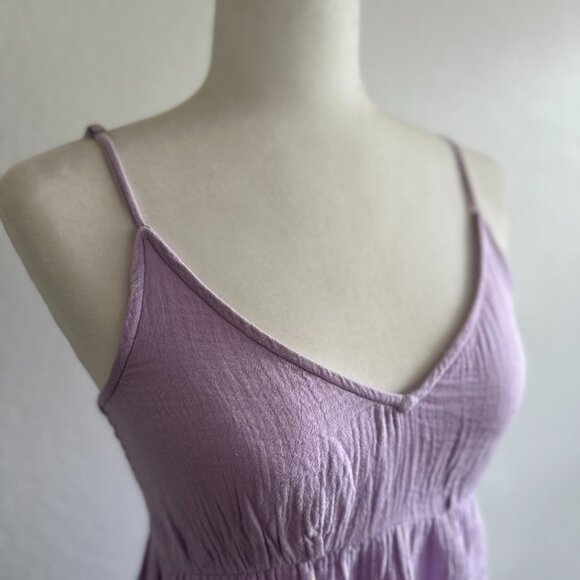Billabong  Women's Wave After Wave Mini Dress - Small - Lilac - Picture 1 of 9